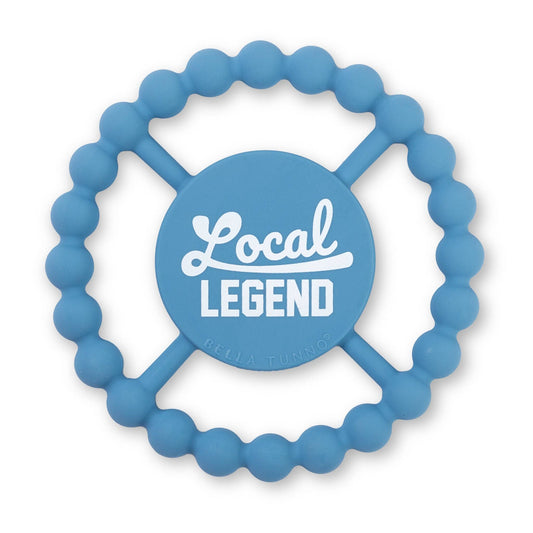 Bella Tunno - Local Legend Happy Teether: Blue