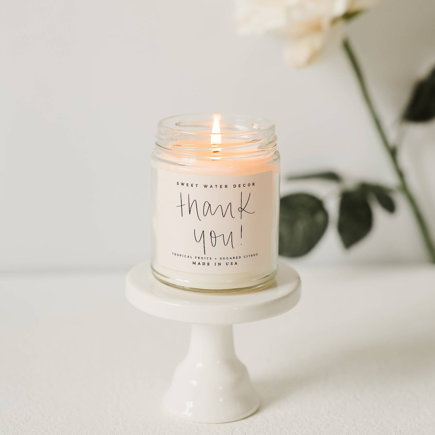 Sweet Water Decor - Thank You! 9 oz Soy Candle