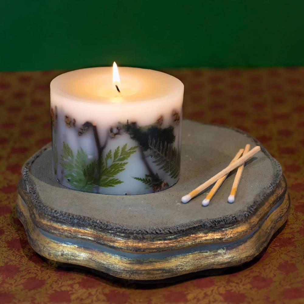 Forest Petite Oval Candle by Rosy Rings