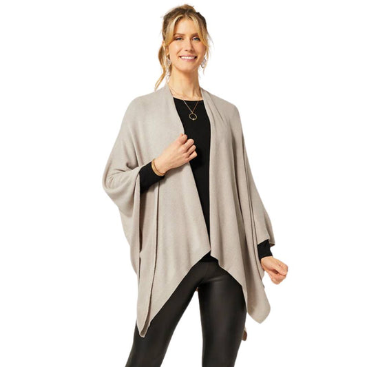 Kiara Lightweight Wrap in Silver