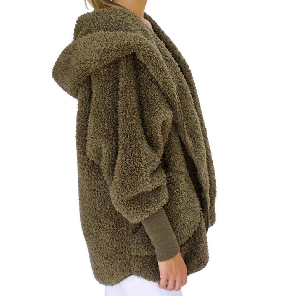 Sherpa Wrap in Olive U by Nordic Beach