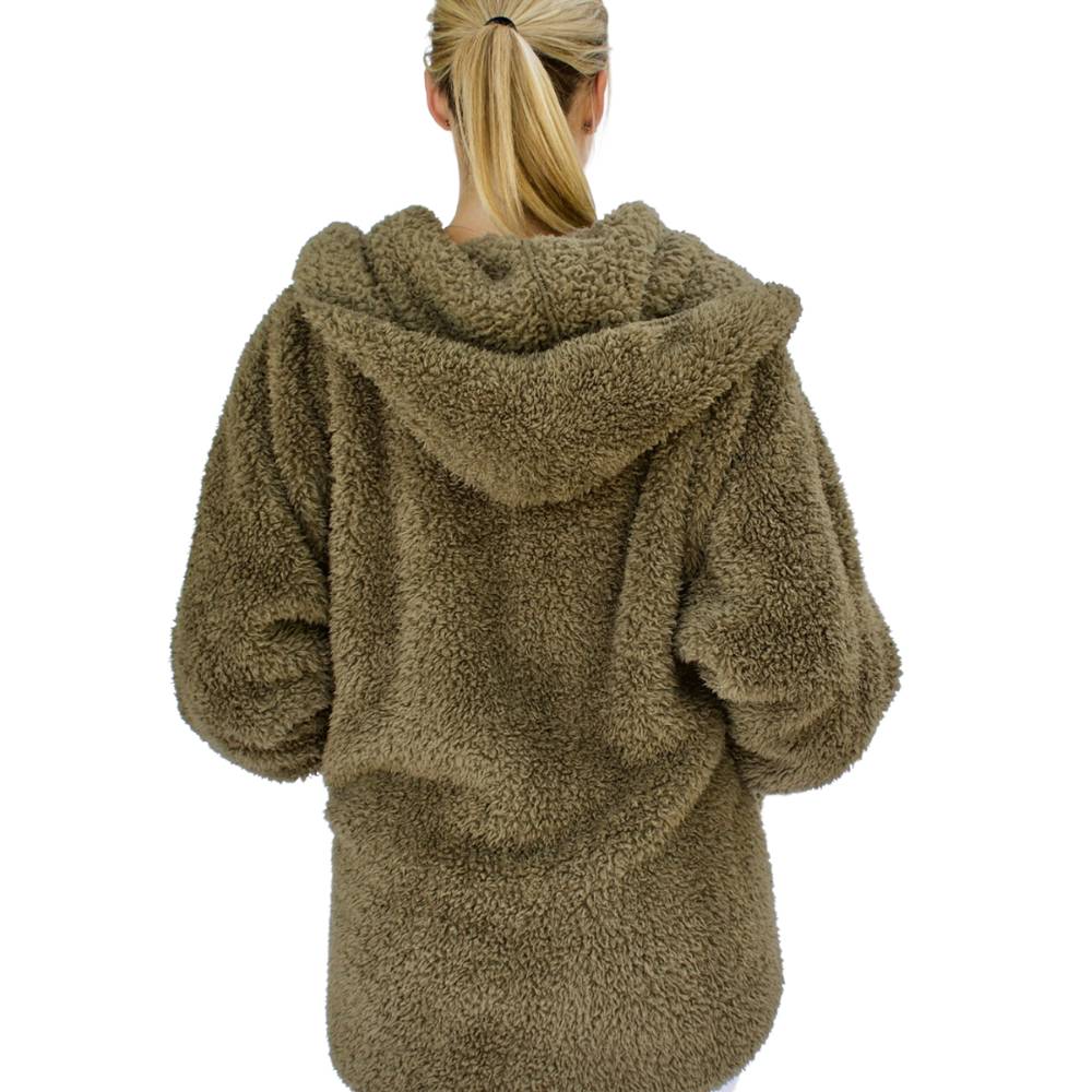 Sherpa Wrap in Olive U by Nordic Beach