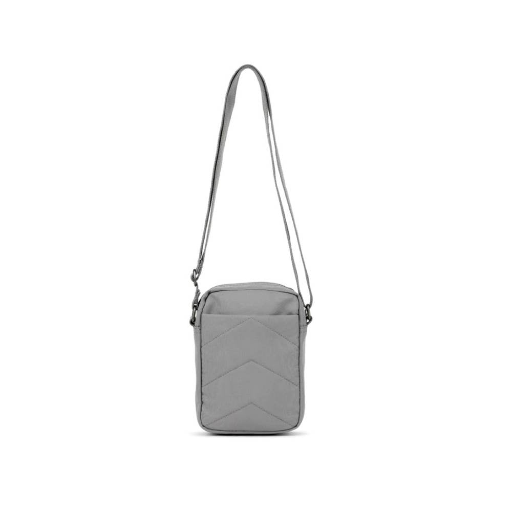 Bond Crossbody Recycled Canvas Bag in Stormy by ORI London