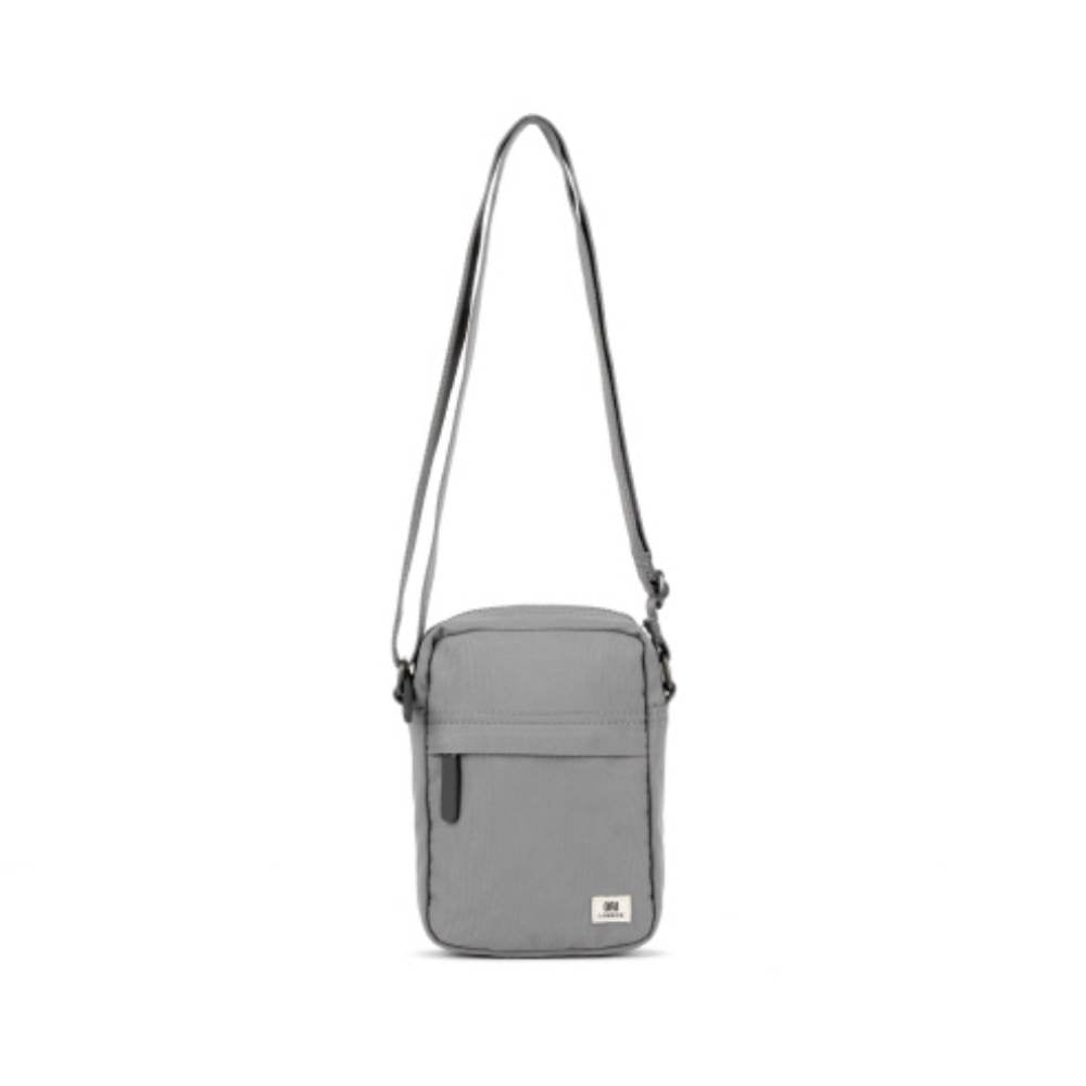 Bond Crossbody Recycled Canvas Bag in Stormy by ORI London