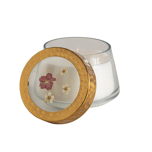 Red Currant and Cranberry Small Pressed Candle by Rosy Rings