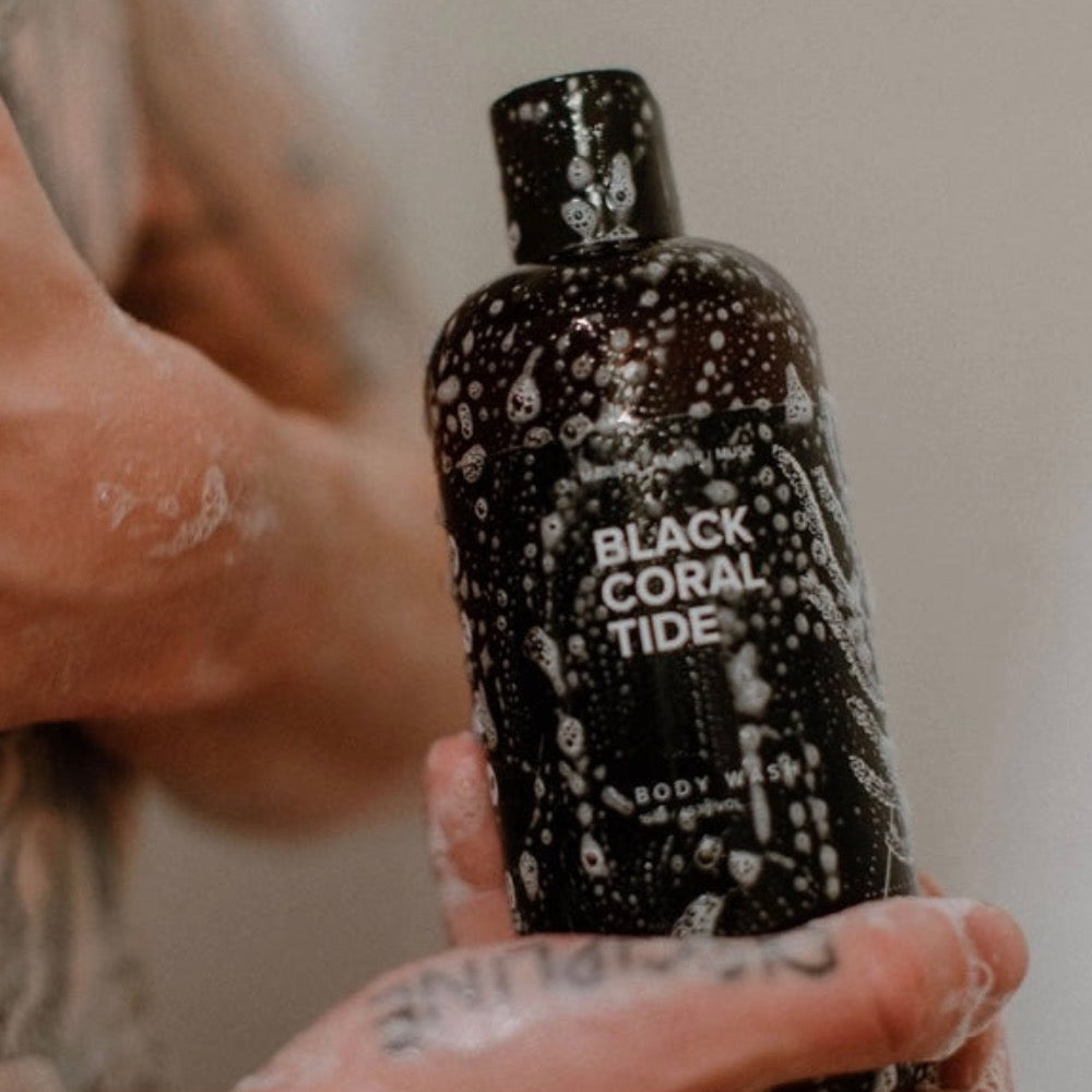 Black Coral Tide Body Wash from Broken Top Brands lifestyle image