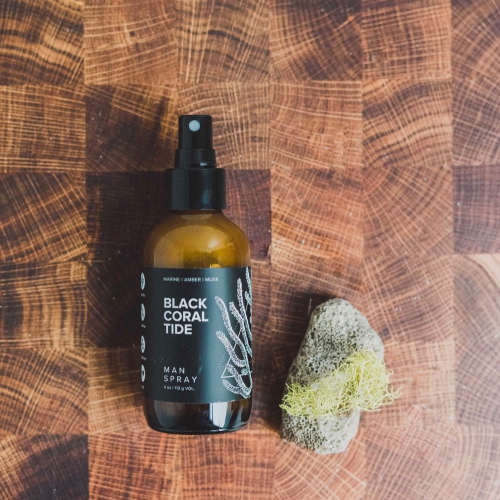 Black Coral Tide Man Spray from Broken Top Brands lifestyle image