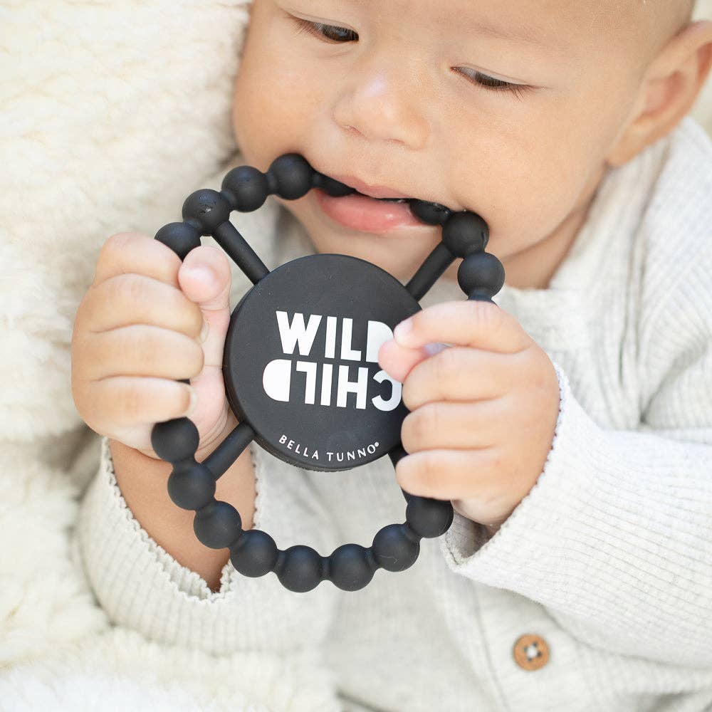 Wild Child Happy Teether by Bella Tunno